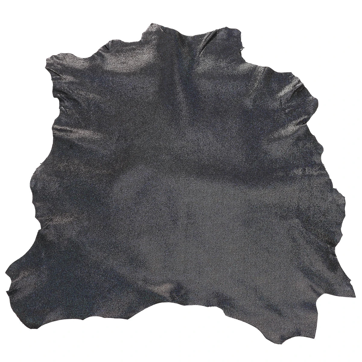 Cuir pailleté bleu nuit pour accessoires élégants