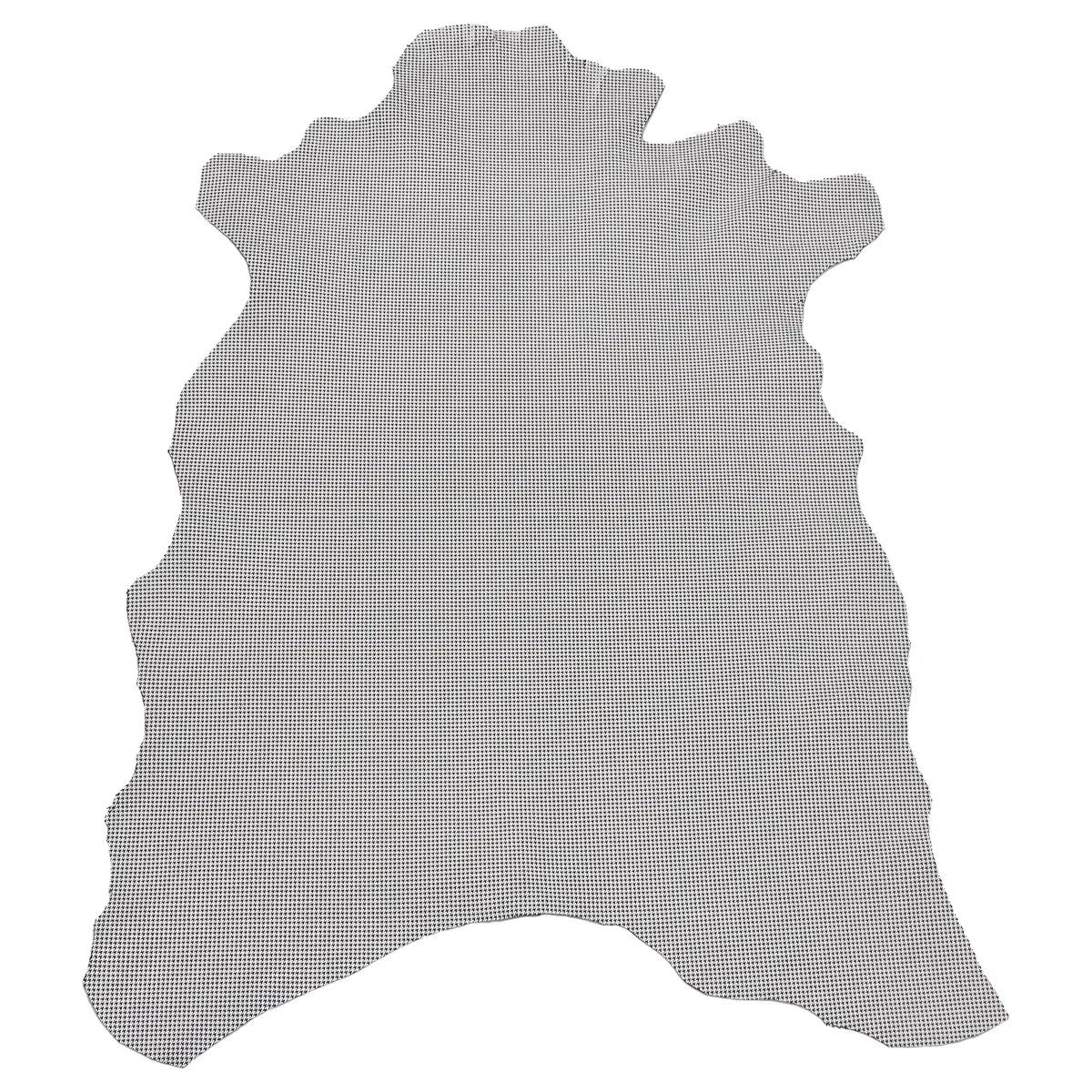 Peau de cuir de chèvre imprimé pied de poule