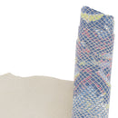 Cuir de chèvre grain reptile multicolore