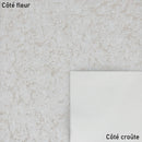 Cuir de chèvre imprimé grain Saffiano blanc doré