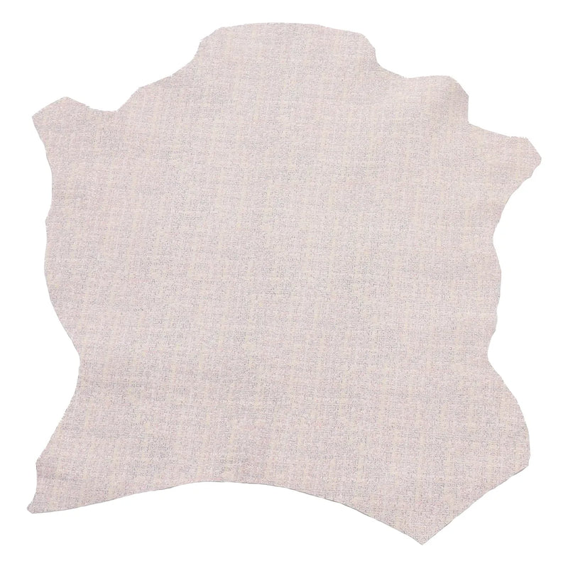 Cuir imprimé chiné rose et violet pour maroquinerie