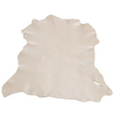 Cuir fantaisie beige à motif floral doré