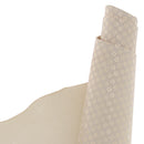 Cuir de chèvre beige fleuri doré