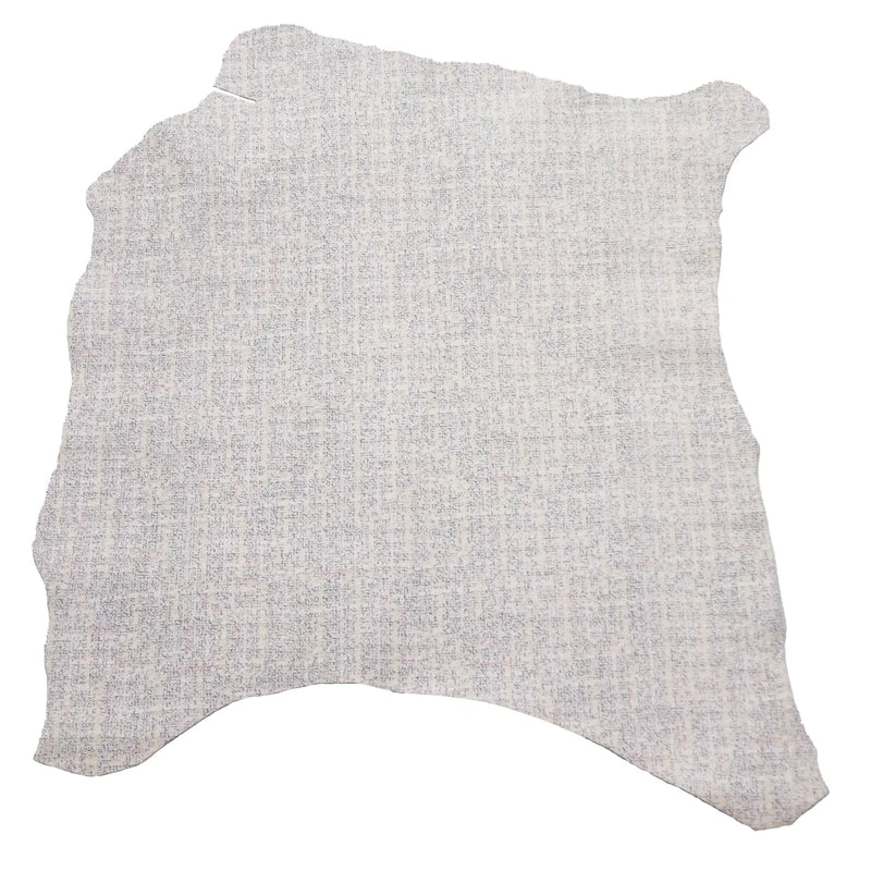 Cuir fantaisie touches de jaune, rose et bleu