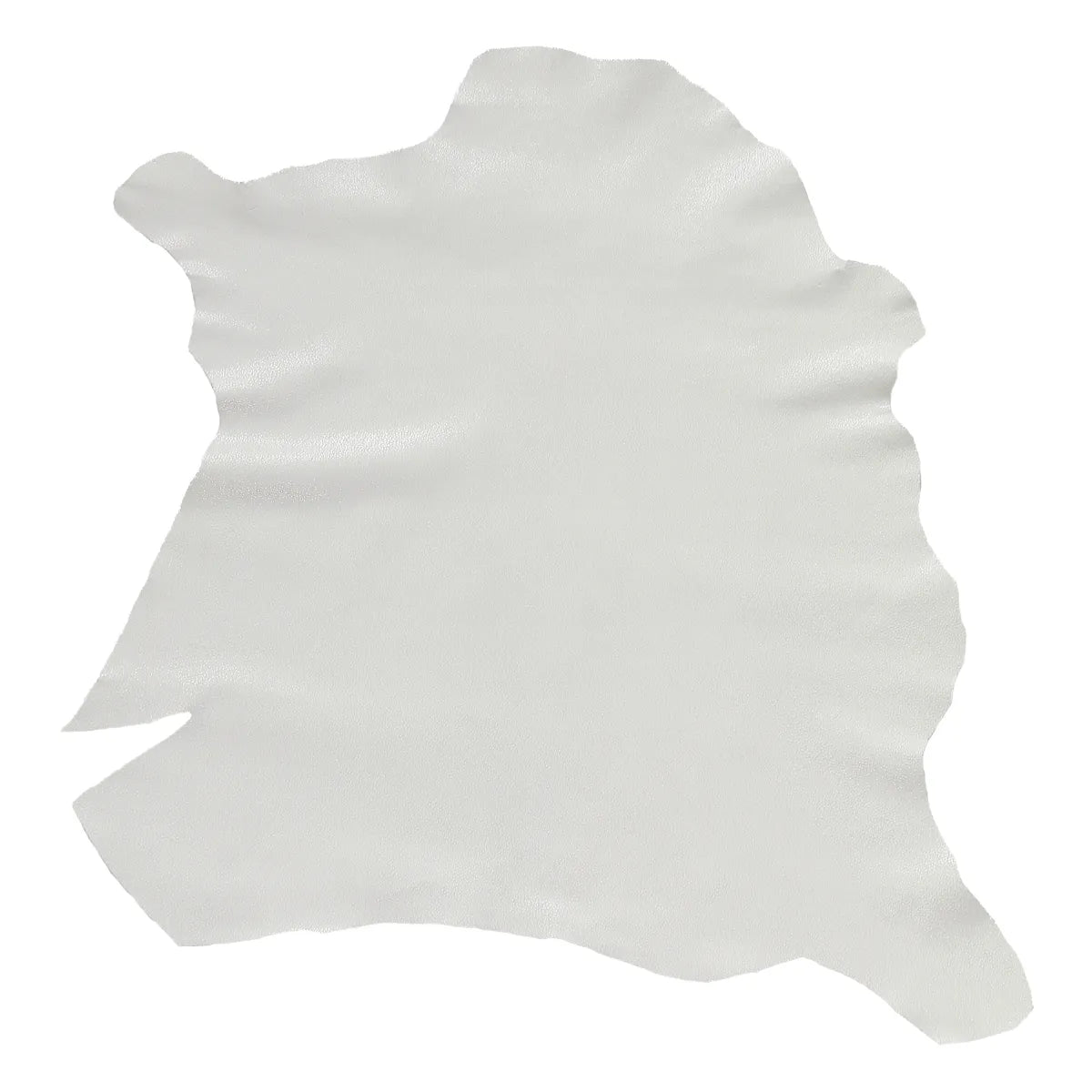 Peau de chèvre velours blanc craquelé