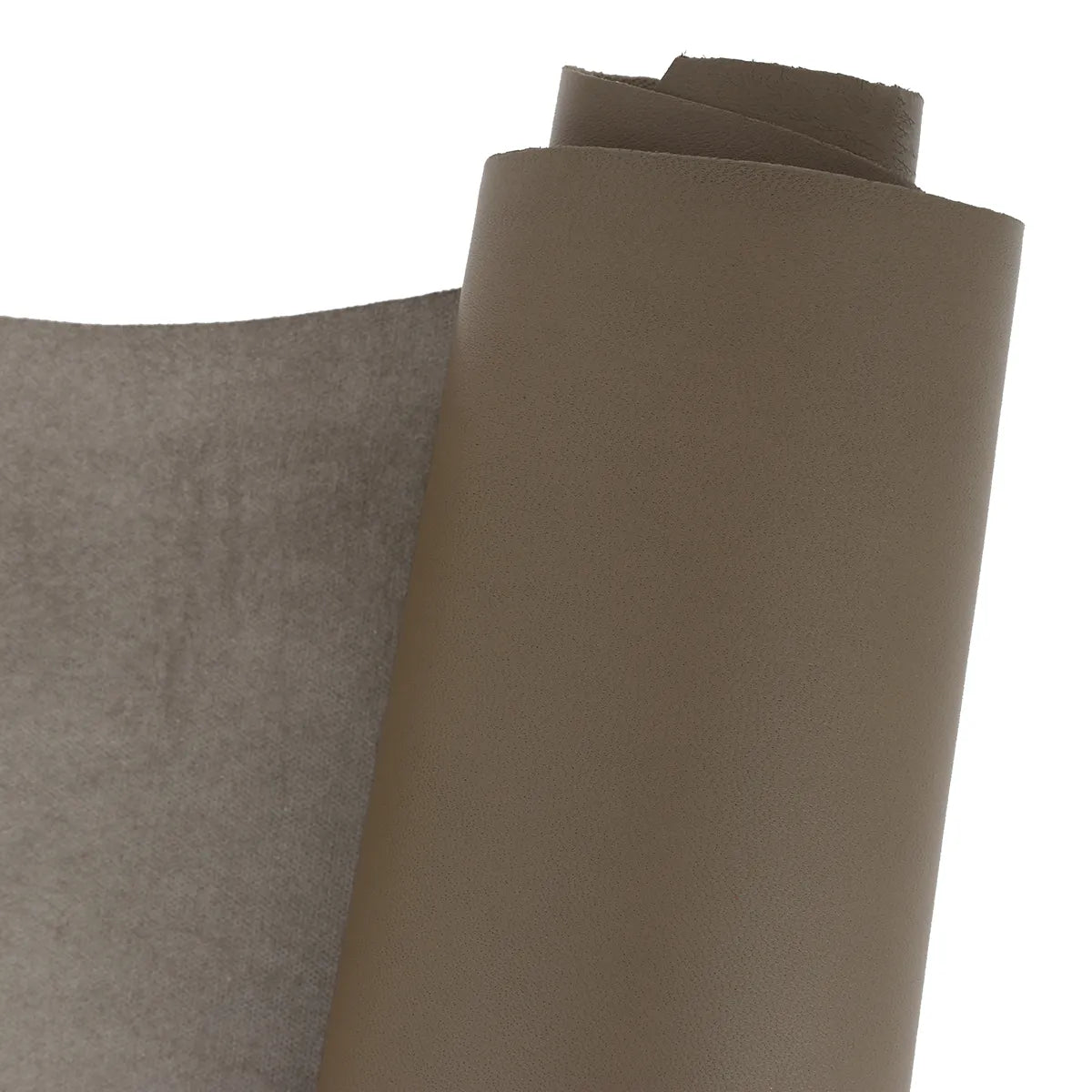 Peau de cuir d'agneau nappa - Marron taupe T28 - Deco cuir