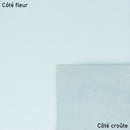 Cuir d'agneau lisse bleu ciel. Cuir nappa, fin et souple idéal pour la conception de doublure, petite maroquinerie...