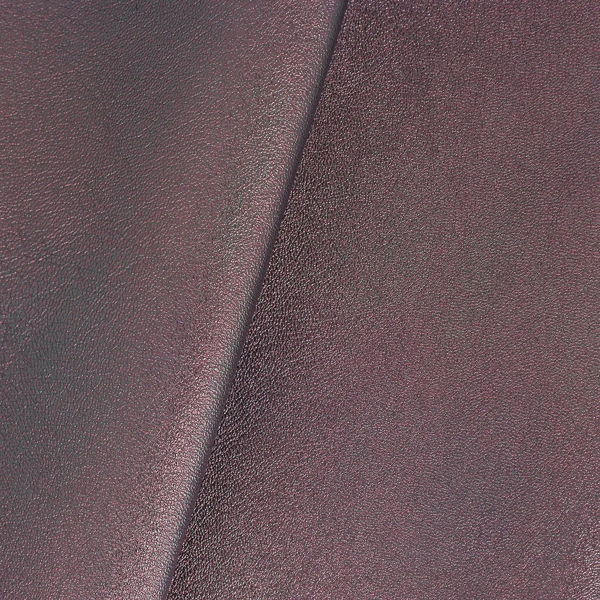 Cuir métallisé - Noir violine T40 - Deco cuir