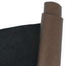 Cuir d’agneau fantaisie marron glacé métallisé