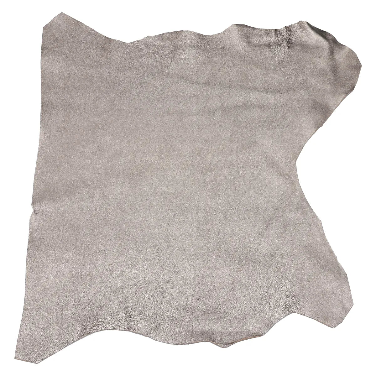 Peau de cuir d’agneau or rose métallisé souple