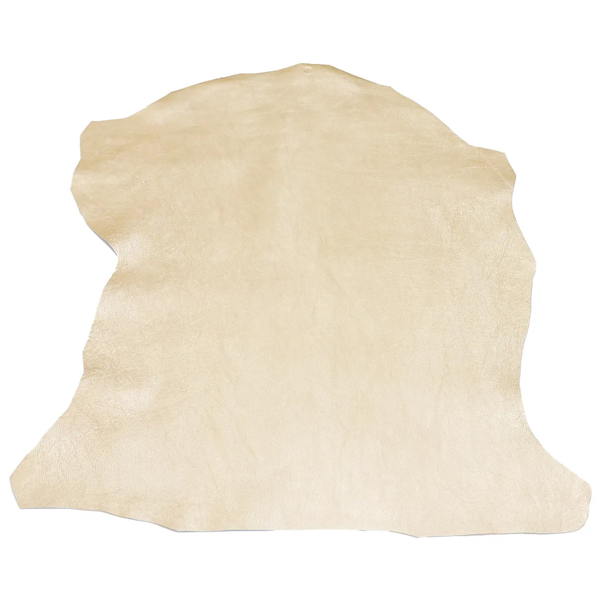 Peau métallisé or clair agneau