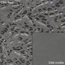 Cuir imprimé léopard gris