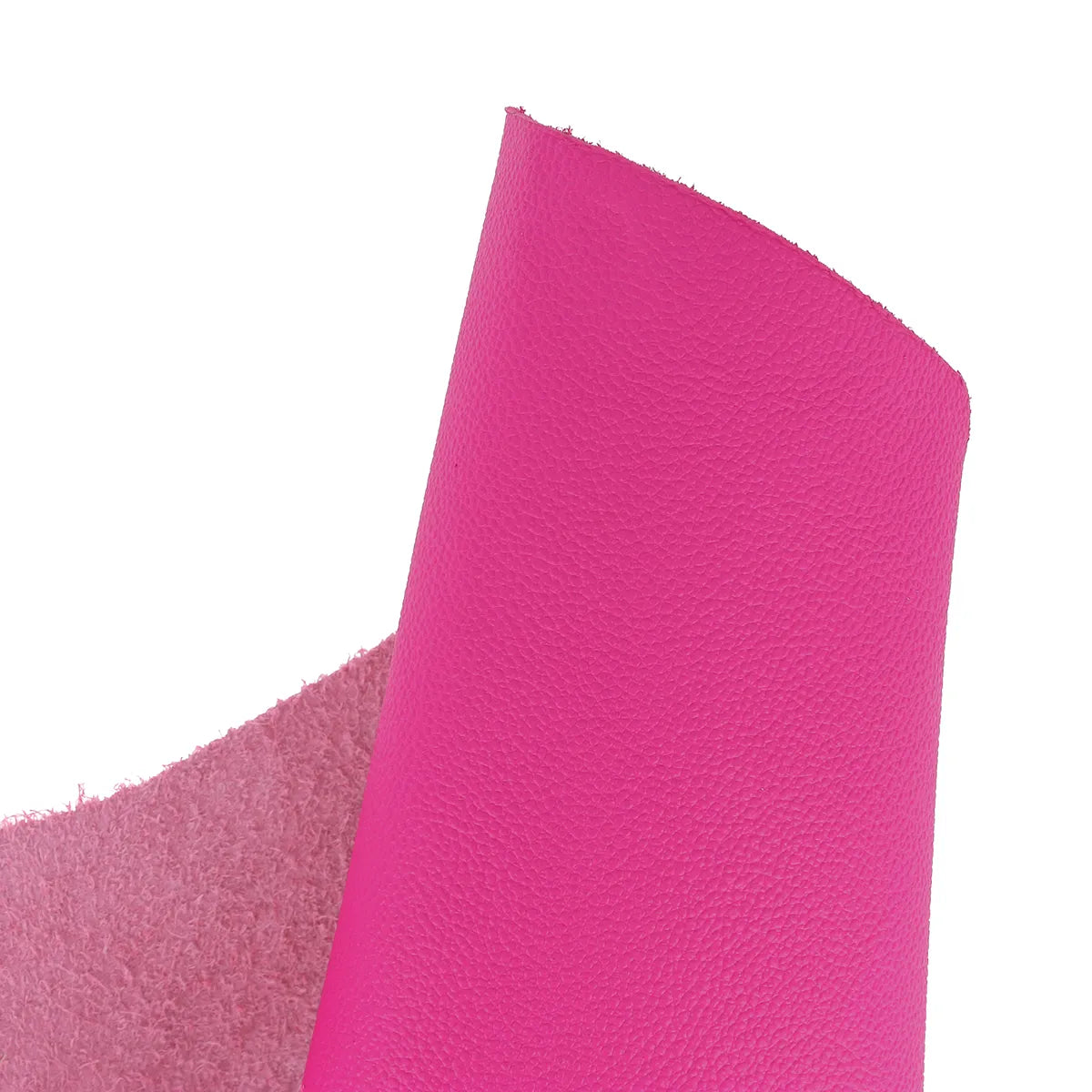 Cuir de vachette grainé - Rose fuchsia T57 - Deco cuir