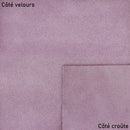 Croûte de cuir de veau velours - Lavande T87 - Deco cuir