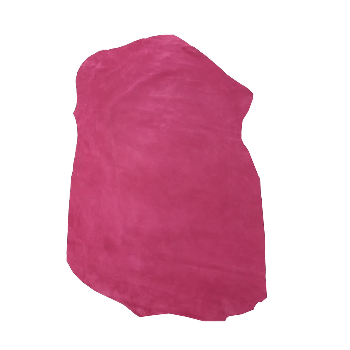 Peau entière en croûte de cuir de veau velours - Rose fuchsia T89 - Deco cuir