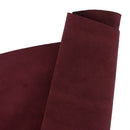 Peau en croûte de cuir de veau velours - Bordeaux T92 - Deco cuir