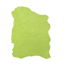 Peau entière de croûte de cuir de veau velours - vert pomme T93 - Deco cuir