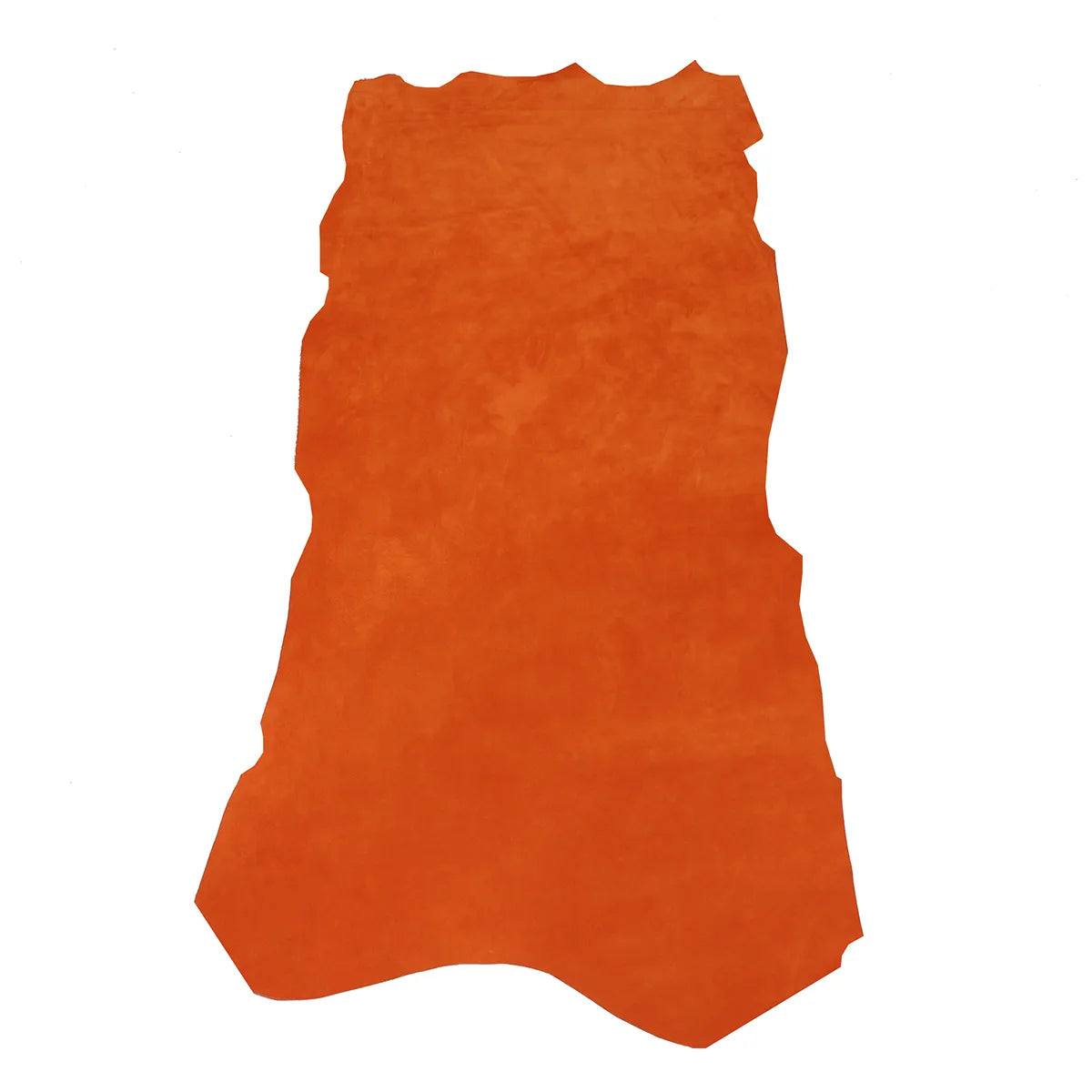 Peau entière en croûte de cuir velours - Orange T94 - Deco cuir