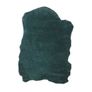 Peau entière de croûte de cuir de veau velours - bleu canard T96 - Deco cuir