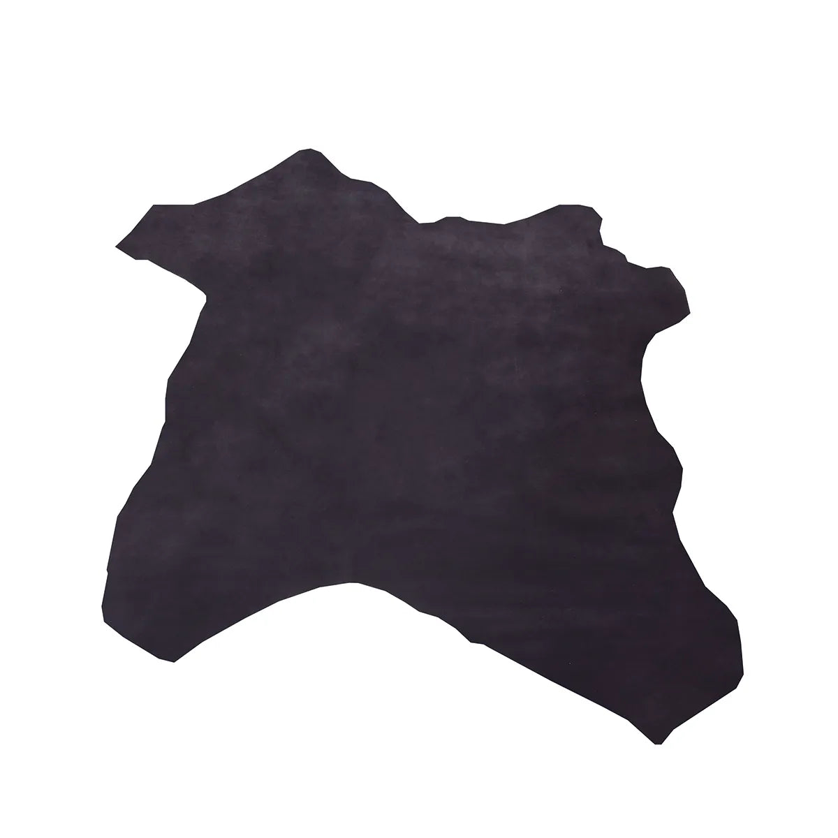 Peau entière de croûte de cuir de veau velours - bleu marine U01 - Deco cuir