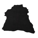 Peau entière en cuir velours noir U11 - Deco cuir