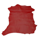 Peau entière de cuir d'agneau nappa - Rouge U18 - Deco cuir