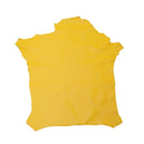 Peau en cuir d'agneau nappa pleine fleur - Jaune U19 - Deco cuir 