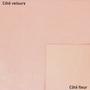 Cuir de chèvre velours métallisé rose cuivré. Cuir velours, fin idéal pour réaliser des bourses, pochettes, décorations et accessoires