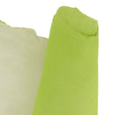 Cuir de veau à poils vert pomme. Cuir ponyhair idéal pour la confection de chaussure et accessoire