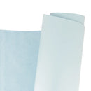 Cuir de vachette lisse couleur bleu clair. Peau de cuir pour la conception de sac à main, accessoire et décoration