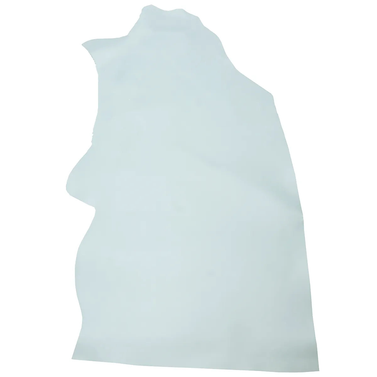 Peau de cuir de vachette VENUS bleu azurin, cuir lisse, pour la fabrication de maroquinerie, décoration et accessoire