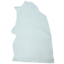 Peau de cuir de vachette VENUS bleu azurin, cuir lisse, pour la fabrication de maroquinerie, décoration et accessoire