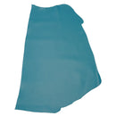 Peau entière de cuir de vachette lisse couleur bleu turquoise. Cuir lisse bleu idéal pour la fabrication de sac à main, pochette, étui, cartable ...