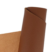 Peau de cuir de vachette OCÉAN marron, texture grainée, pour maroquinerie ou couture, fabriquée par Autres.