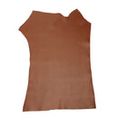 Peau de cuir de vachette VENUS marron, textile cuir naturel, texture lisse et souple, produit de haute qualité pour création artisanale.