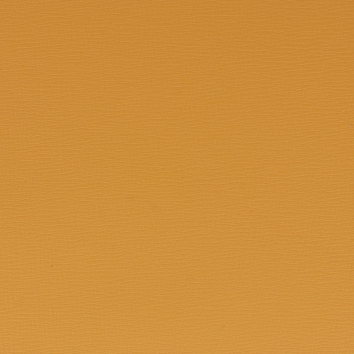 Morceau de cuir de vachette jaune safran grain saffiano.