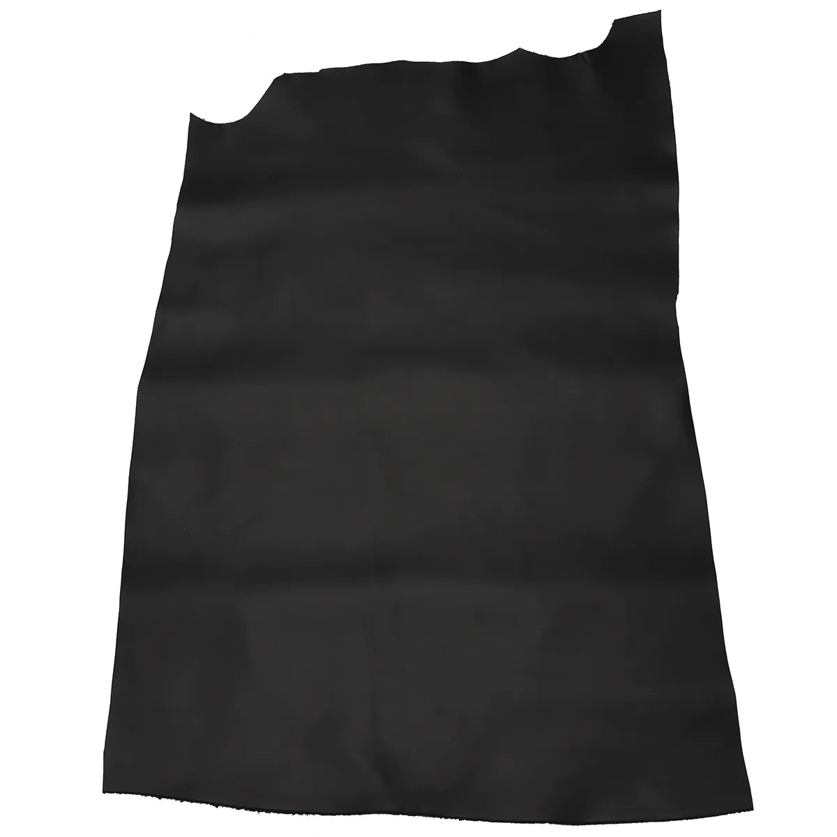 Peau de cuir de vachette lisse noire de haute qualité, cuir souple, pour confection de maroquinerie et accessoire