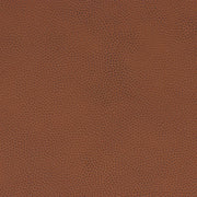 Morceau de cuir grainé effet grain de ballon de basket couleur marron brique. Pièce de cuir grainée pour fabrication de petite maroquinerie, accessoire...