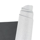 Cuir argent pailleté. Cuir de vachette brillant pour réaliser sac, pochette, accessoire de mode, décoration...