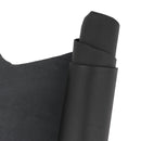 Peau de cuir nappa lisse noire, idéale pour réaliser : petite maroquinerie, sac à main, pochette, accessoire...