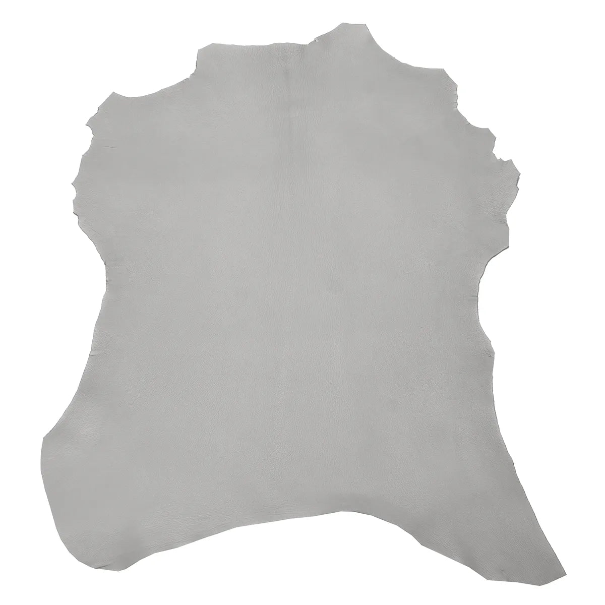 Peau de cuir de chèvre grainé gris V25, tissu souple et texturé, pour projets de maroquinerie ou couture.