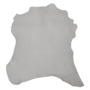 Peau de cuir de chèvre grainé gris V25, tissu souple et texturé, pour projets de maroquinerie ou couture.