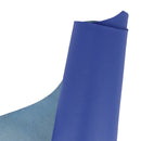 Cuir de chèvre grainé bleu roi pour fabrication de sac à main, accessoire