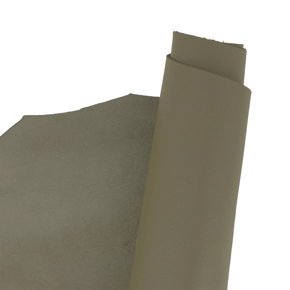 Cuir d'agneau nappa vert foncé. Peau de cuir lisse, très souple et fine idéale pour réaliser des sacs à main, pochettes, vêtements, chaussons, décoration...