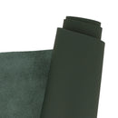 Peau de cuir lisse vert foncé idéale pour la création de sac à main, pochette, accessoire et décoration
