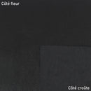 Cuir nappa lisse noir aux reflets brillants