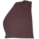 Peau entière en cuir de vachette tannage végétal rouge bordeaux.