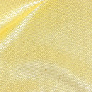 Zoom sur les détails de ce cuir de vachette effet structuré jaune doré