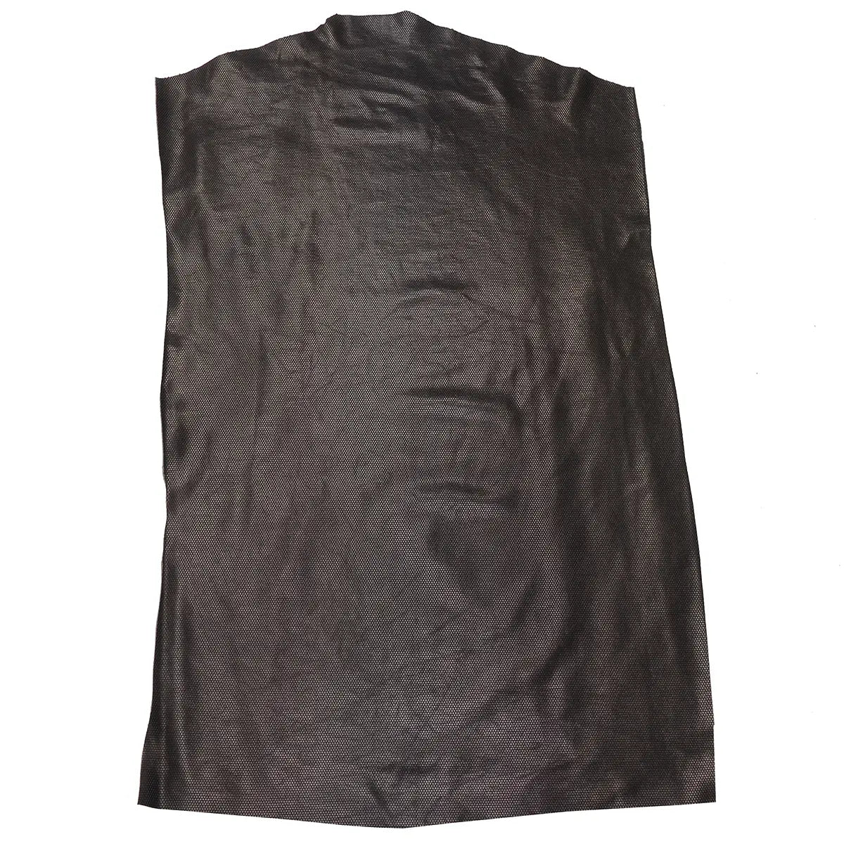 Peau entière en cuir de vachette bronze foncé