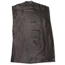 Peau entière en cuir de vachette bronze foncé